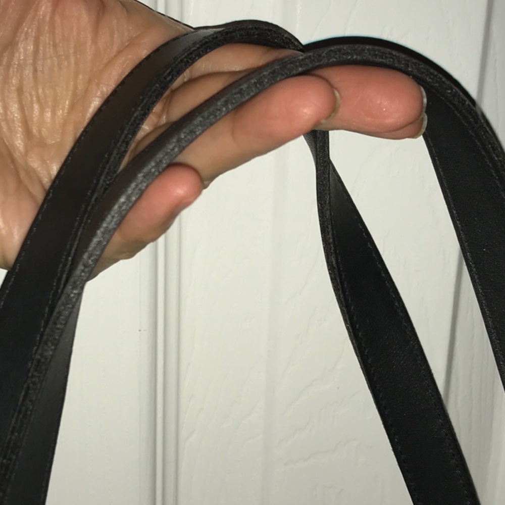 Vintage 1990 Coach Leather Zipper Satchel Unused! - Picture 9 of 16